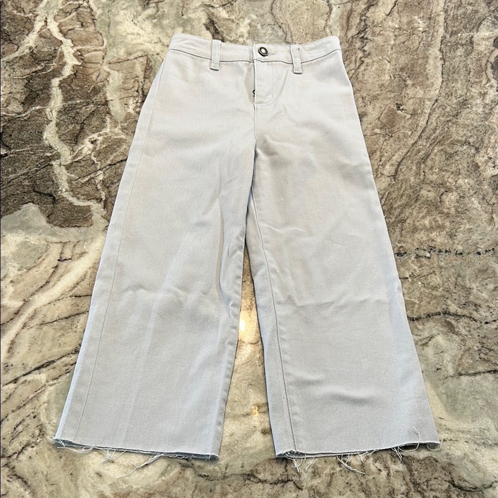 Copper Key Gray Casual Wide-Leg Bottoms